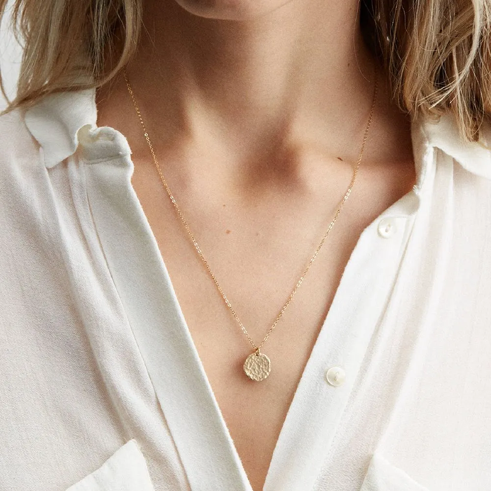 Disc Dainty Necklace