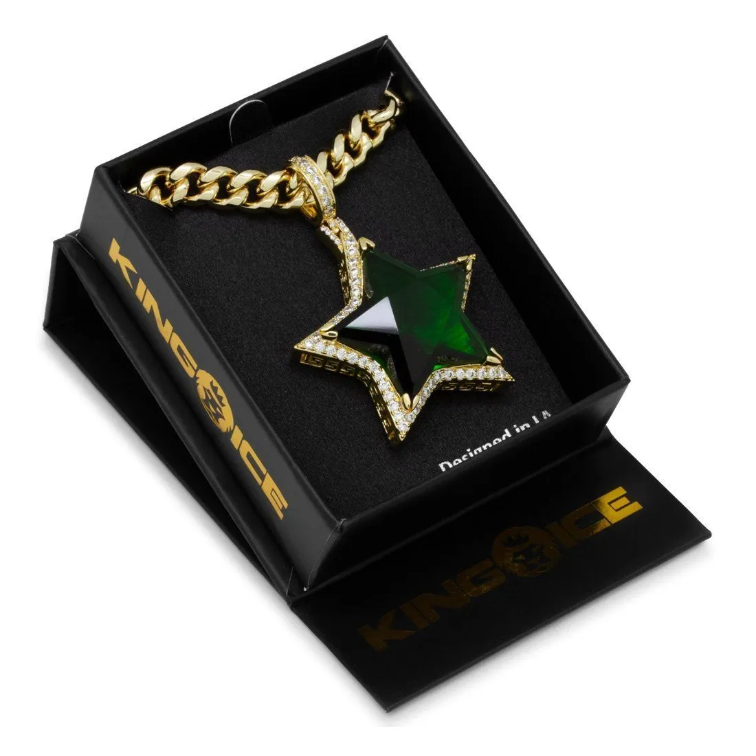 Emerald Star Necklace