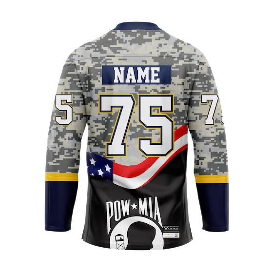 ERAU POW MIA Custom Replica Sublimated Jersey