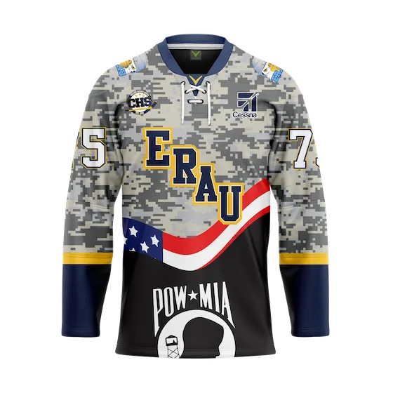 ERAU POW MIA Custom Replica Sublimated Jersey