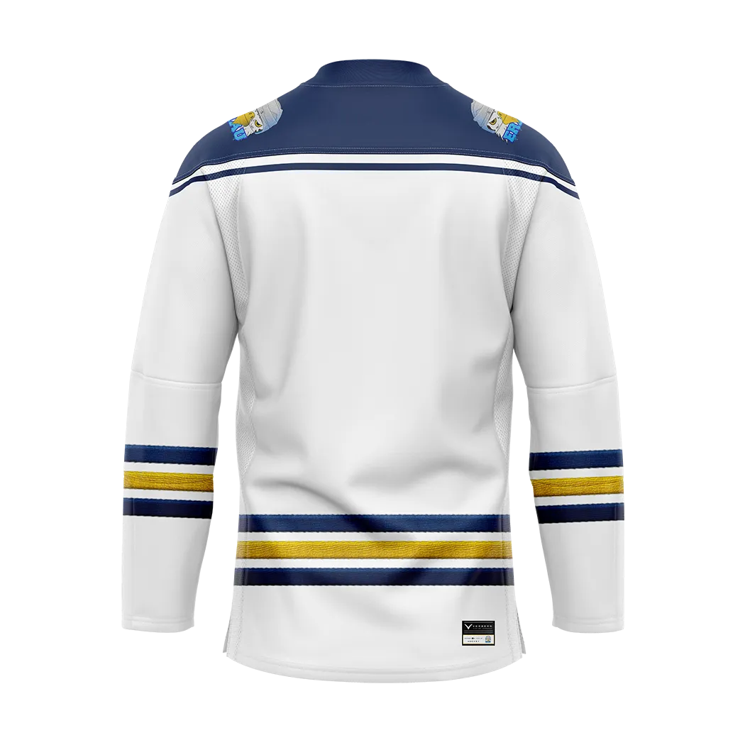 ERAU White Replica Sublimated Jersey