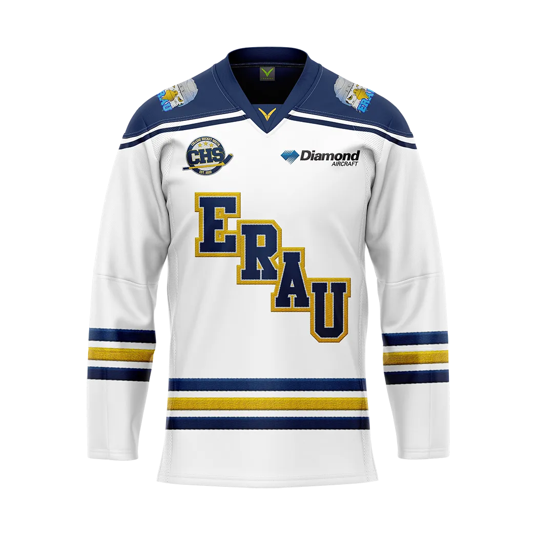 ERAU White Replica Sublimated Jersey