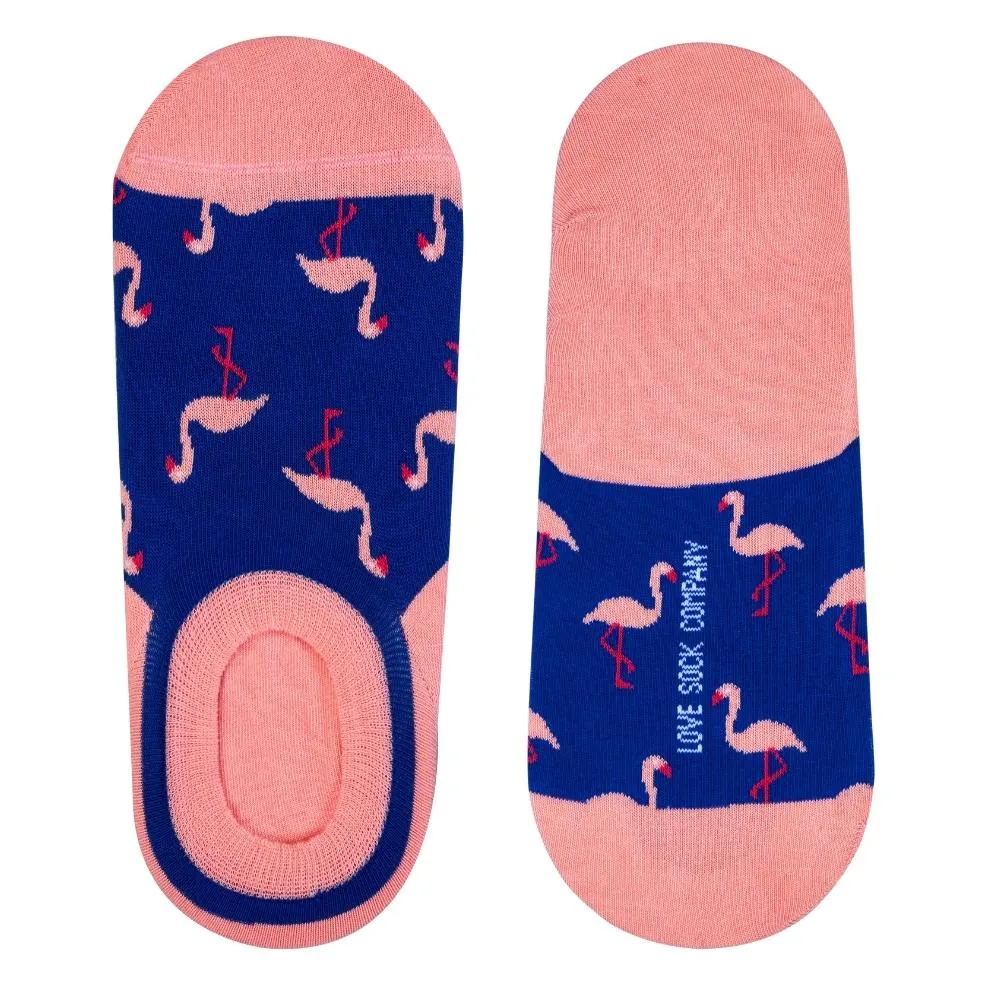 Flamingo No-Show Socks (Unisex)