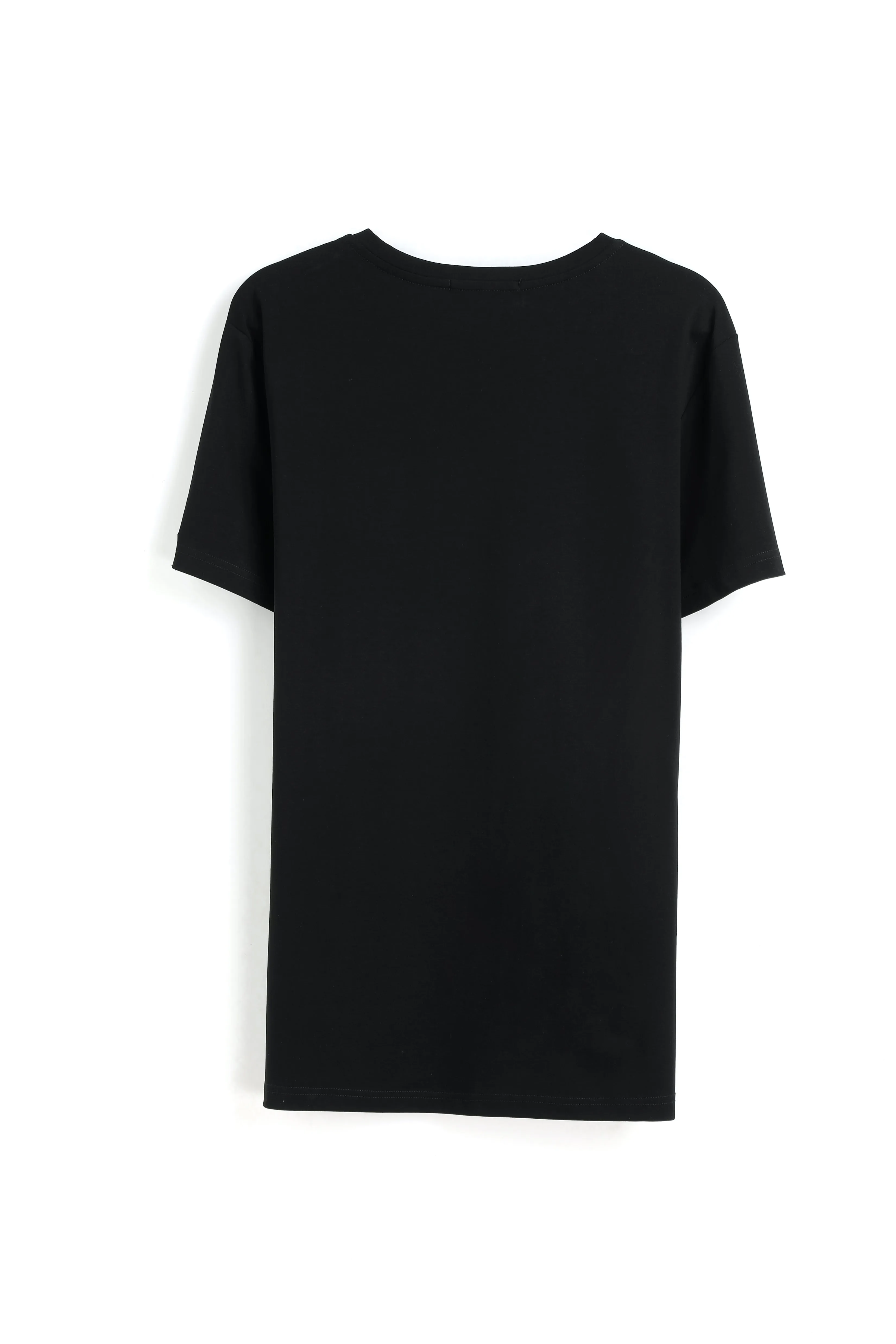 Grand V-Neck Mercerized Cotton T-Shirt