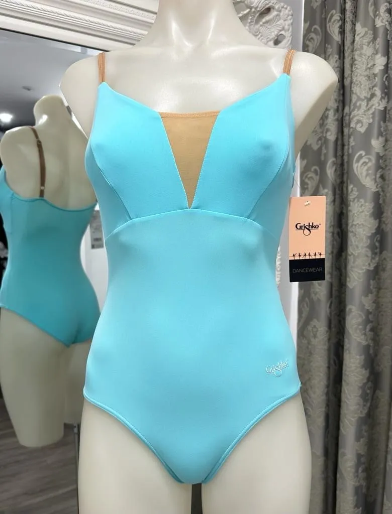 Grishko Charlotte LEOTARD  DA1930- Tiffany/ice blue - new color