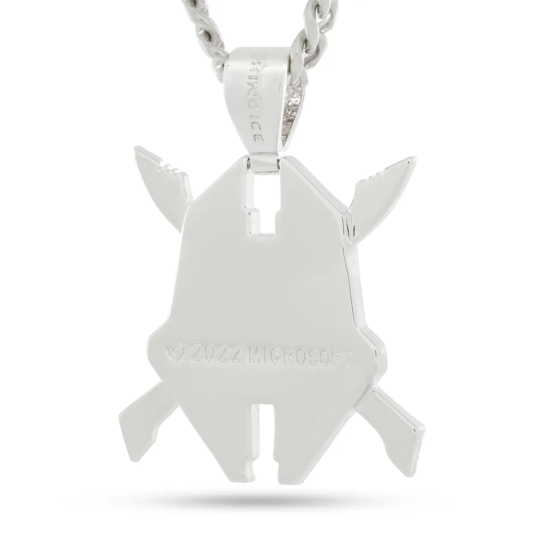 Halo x King Ice - Legendary Emblem Necklace