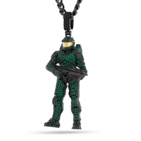 Halo x King Ice - Mark VI Master Chief Necklace