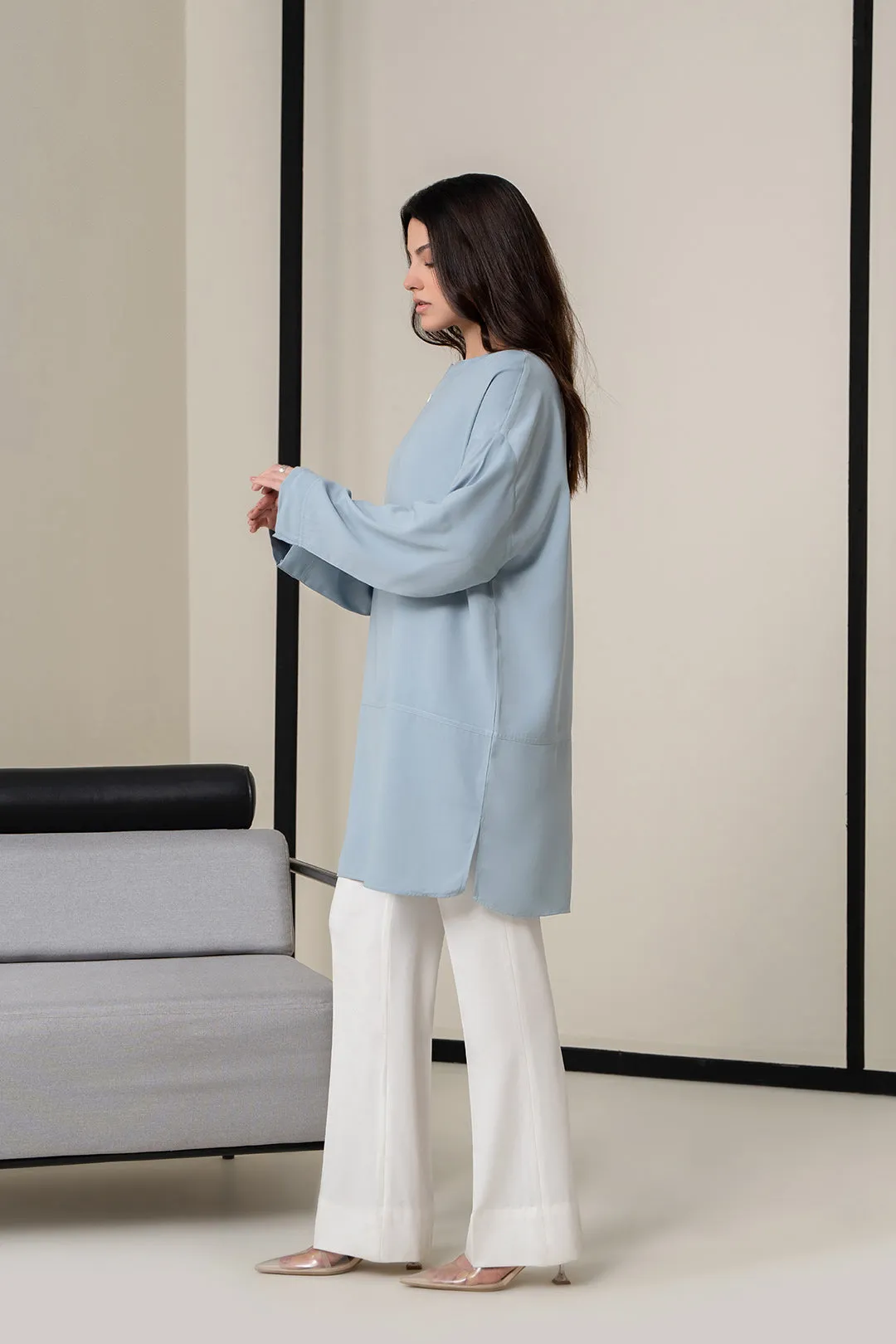 Ice Blue Tunic