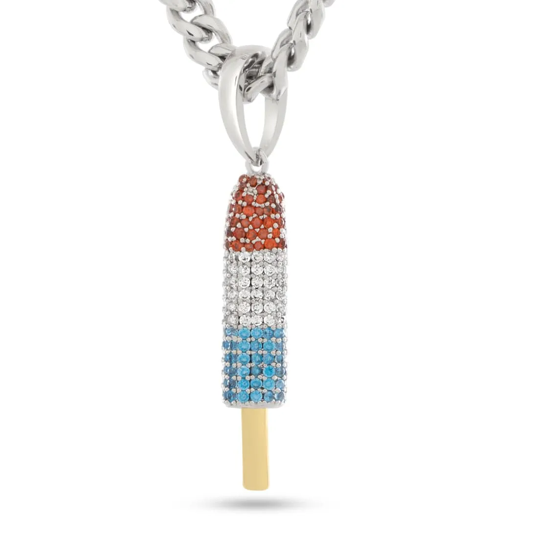 Ice Cream Collection x King Ice - Popsicle™ Firecracker™ Necklace