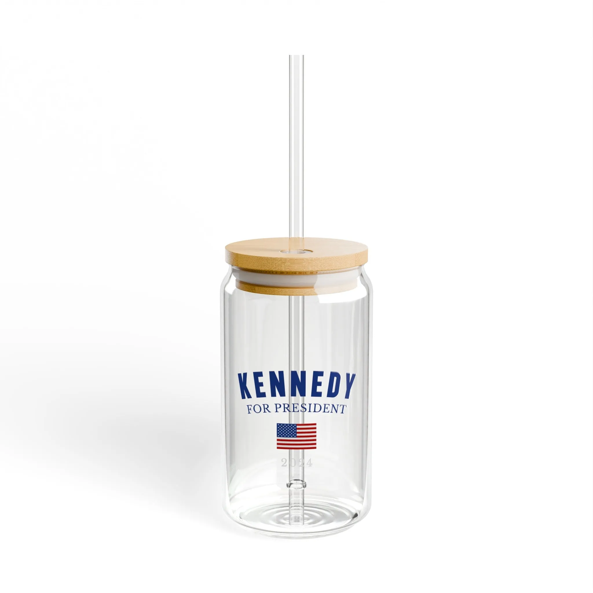 Kennedy for President Sipper Glass, 16oz