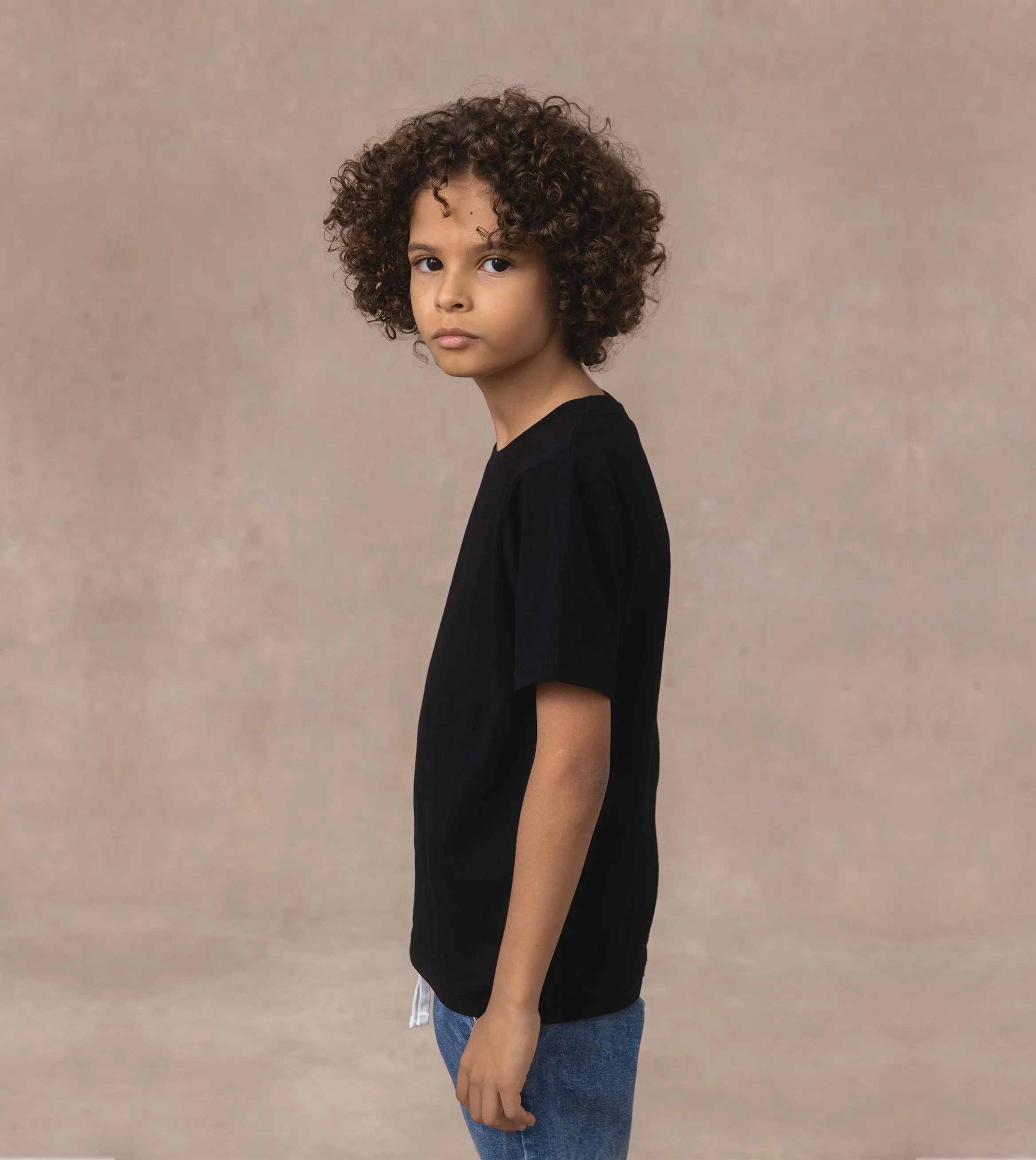 Kids Box Tee Black