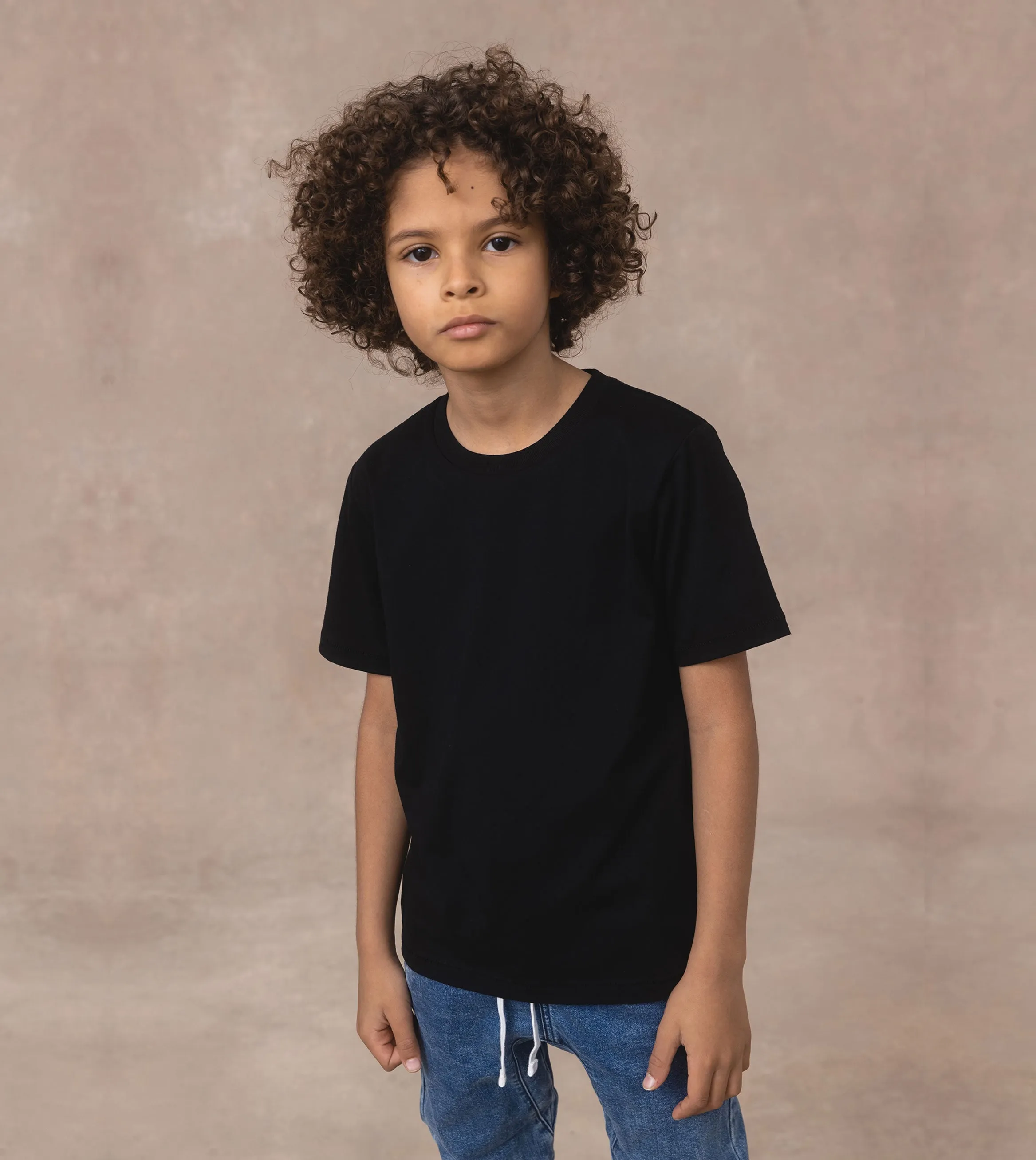 Kids Box Tee Black