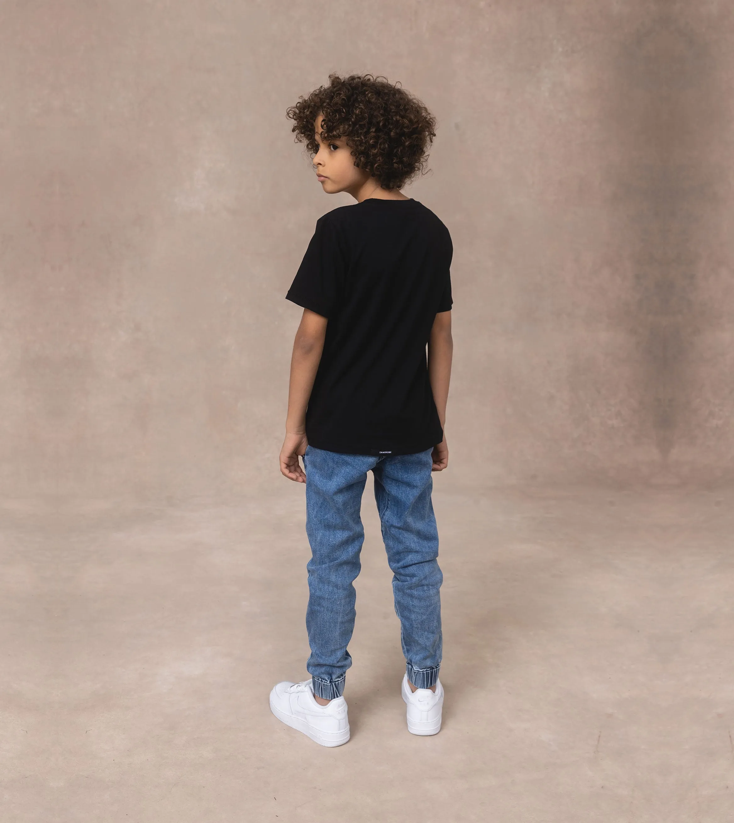 Kids Box Tee Black