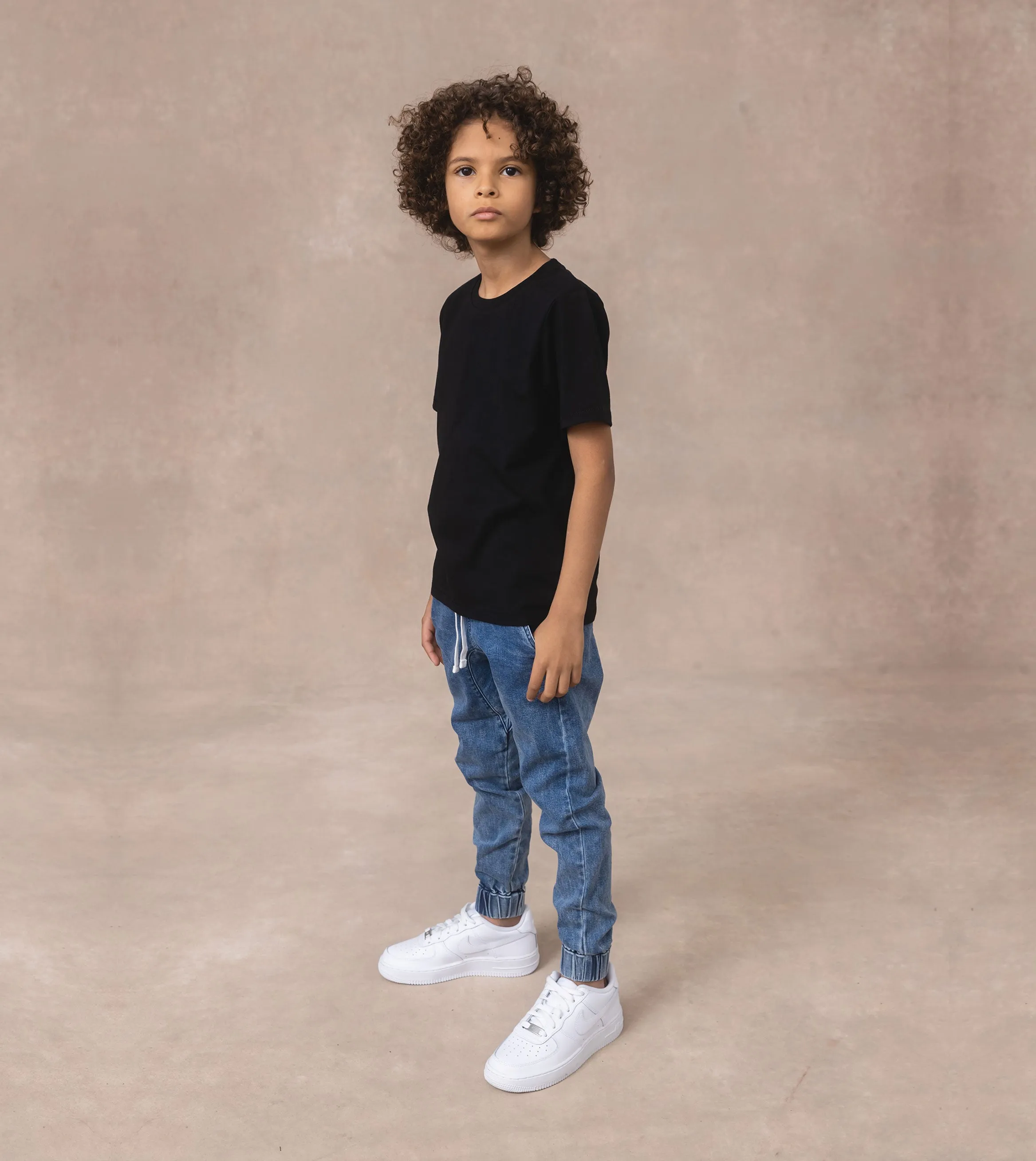 Kids Box Tee Black