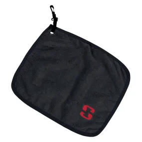 Logo Hang Towel - Black