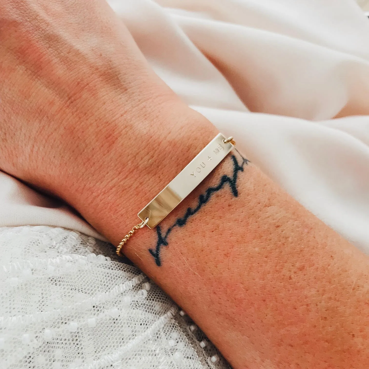 Mia • Long Bar Bracelet