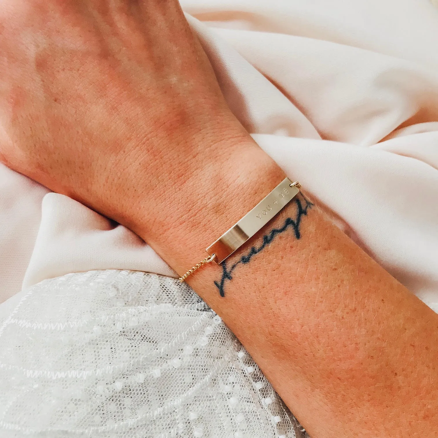 Mia • Long Bar Bracelet