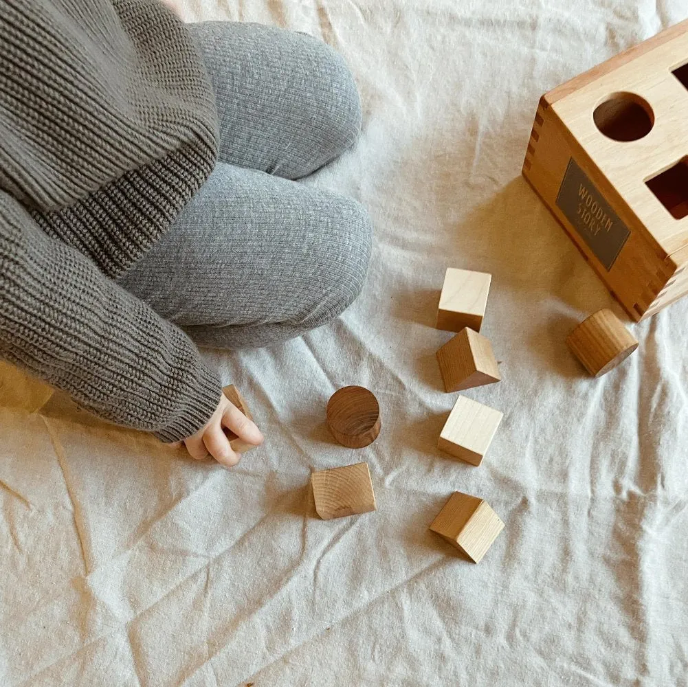 Natural Shape Sorter Box