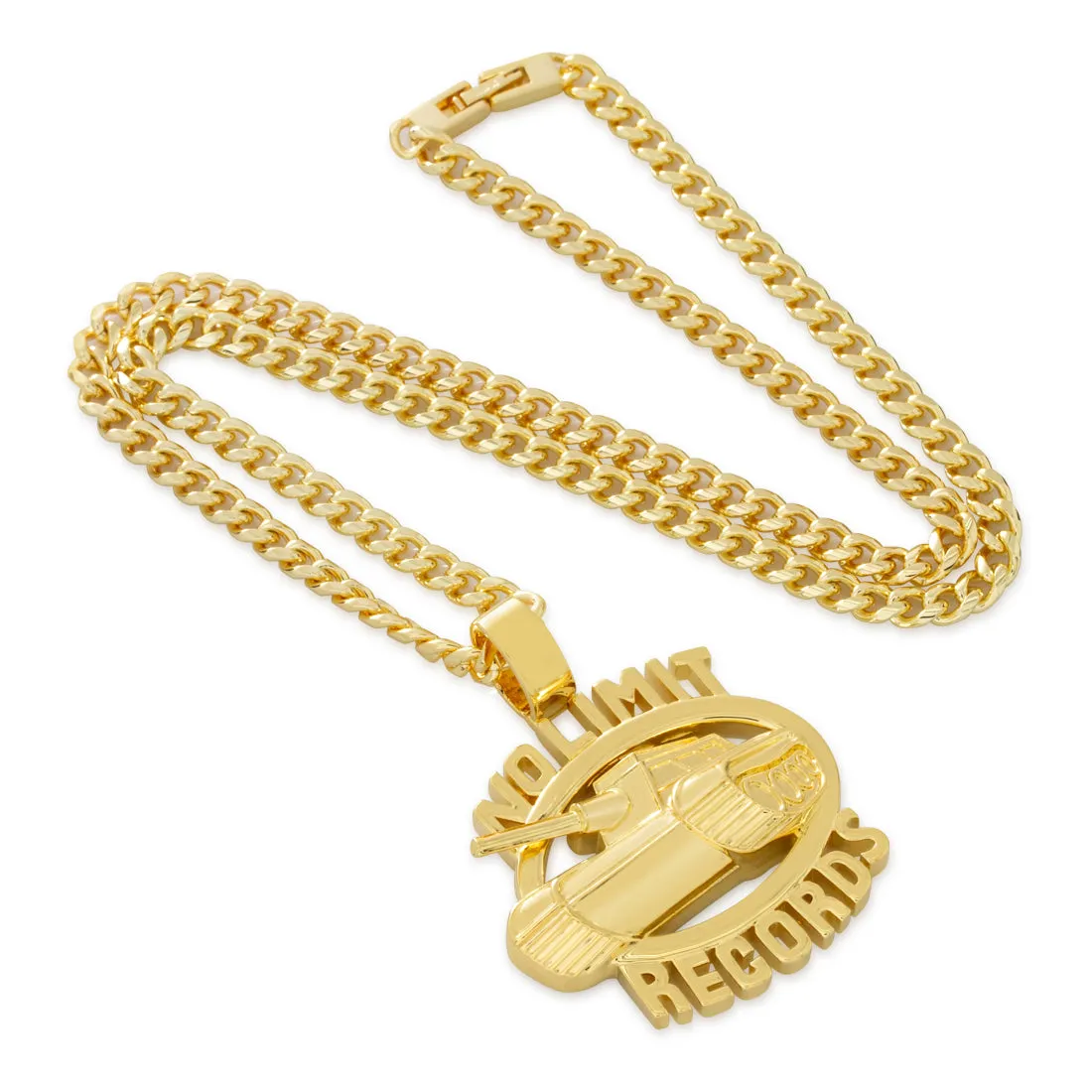 No Limit Records x King Ice - 98 Logo Necklace