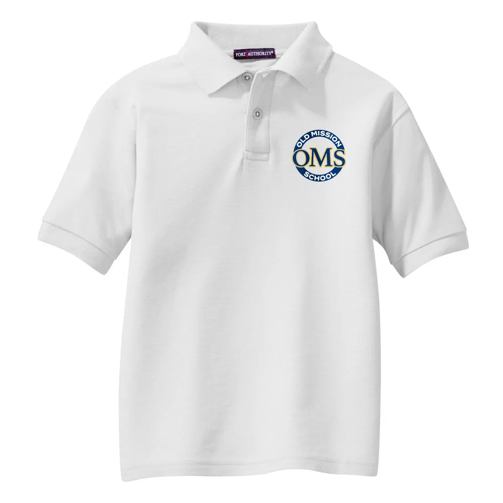 OMS Approved for School - Standard Cotton/Poly Pique Polo Shirt