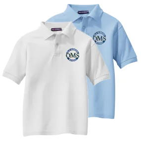 OMS Approved for School - Standard Cotton/Poly Pique Polo Shirt