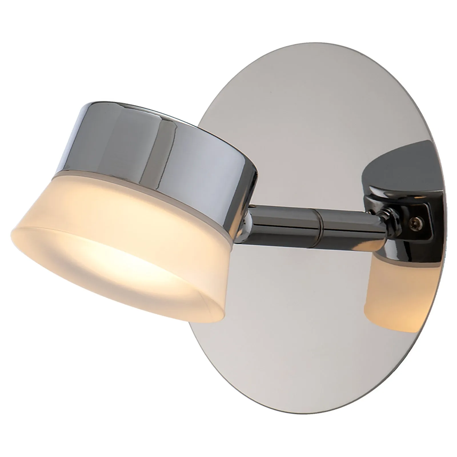 Paisley 4.5W Round Plate LED Spotlight - Polished Chrome