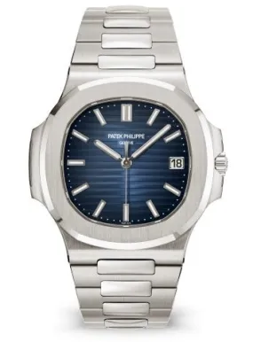 Patek Philippe Nautilus Blue Dial White Gold 5811/1G-001