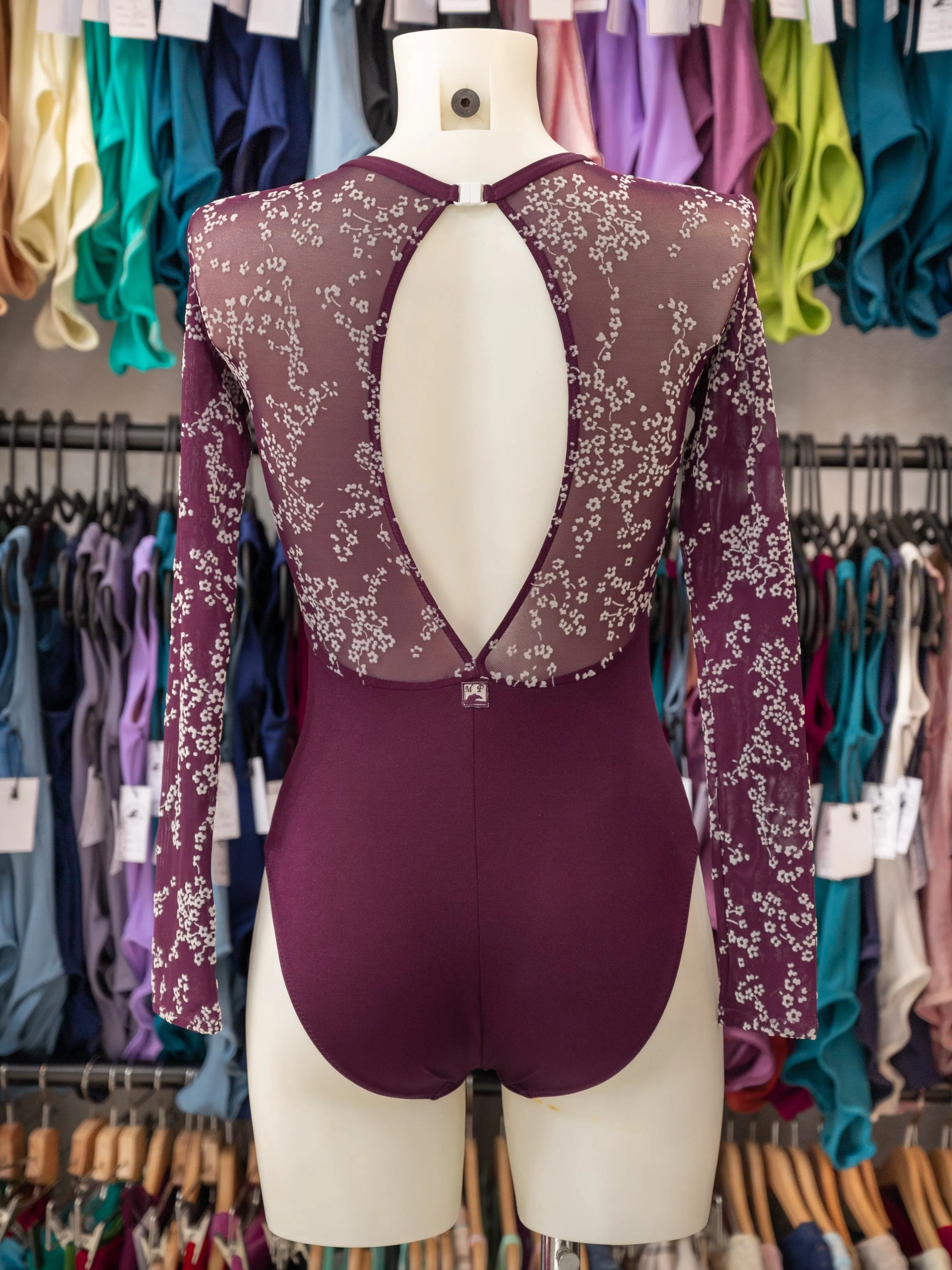 Plum Dance Long Sleeve Leotard MP790