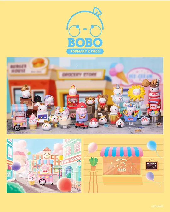 POP MART Bobo and Coco A Little Store Series