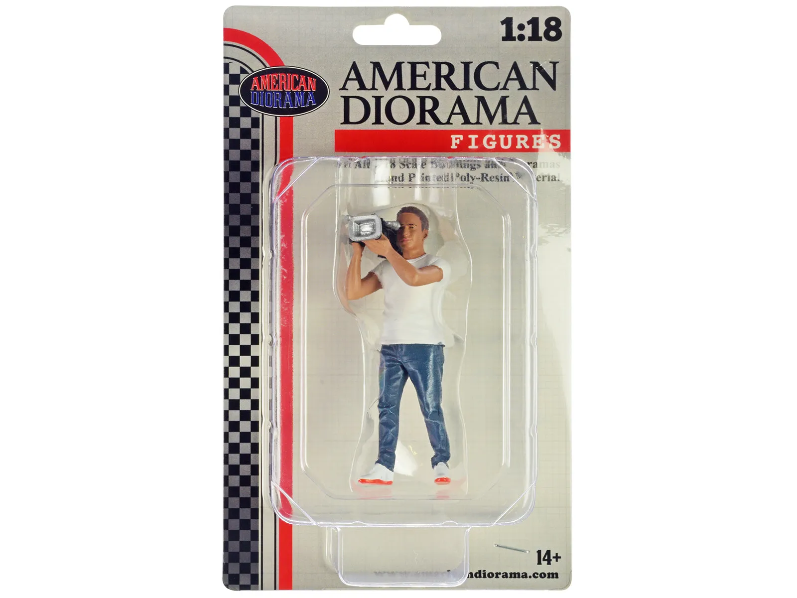 "On-Air" Figure 3 for 1/18 Scale Models by American Diorama