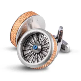 Radial Barrel Cufflinks