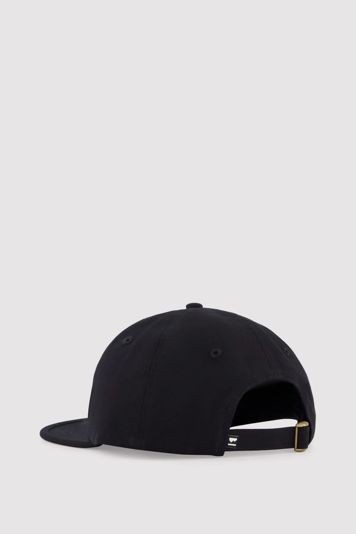 Roam 6 Panel Cap - Black