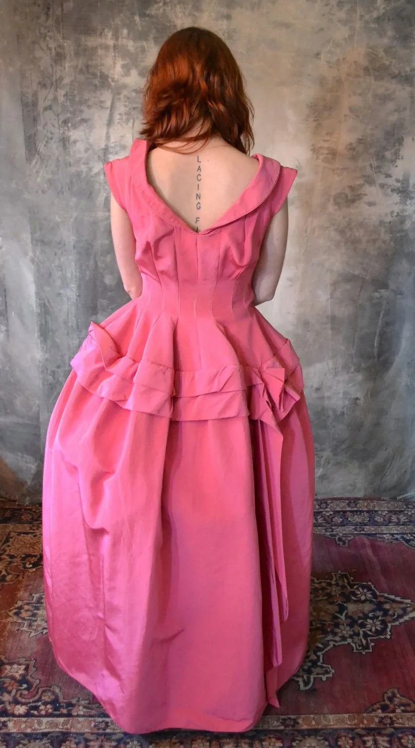 Rose-Colored Costume Hoop Dress