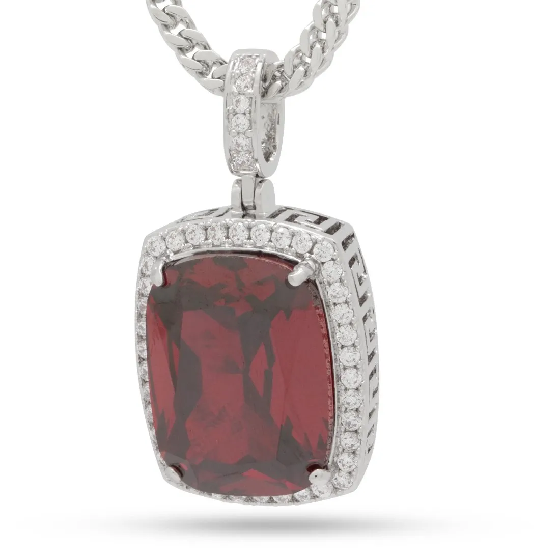 Ruby Crown Julz Necklace