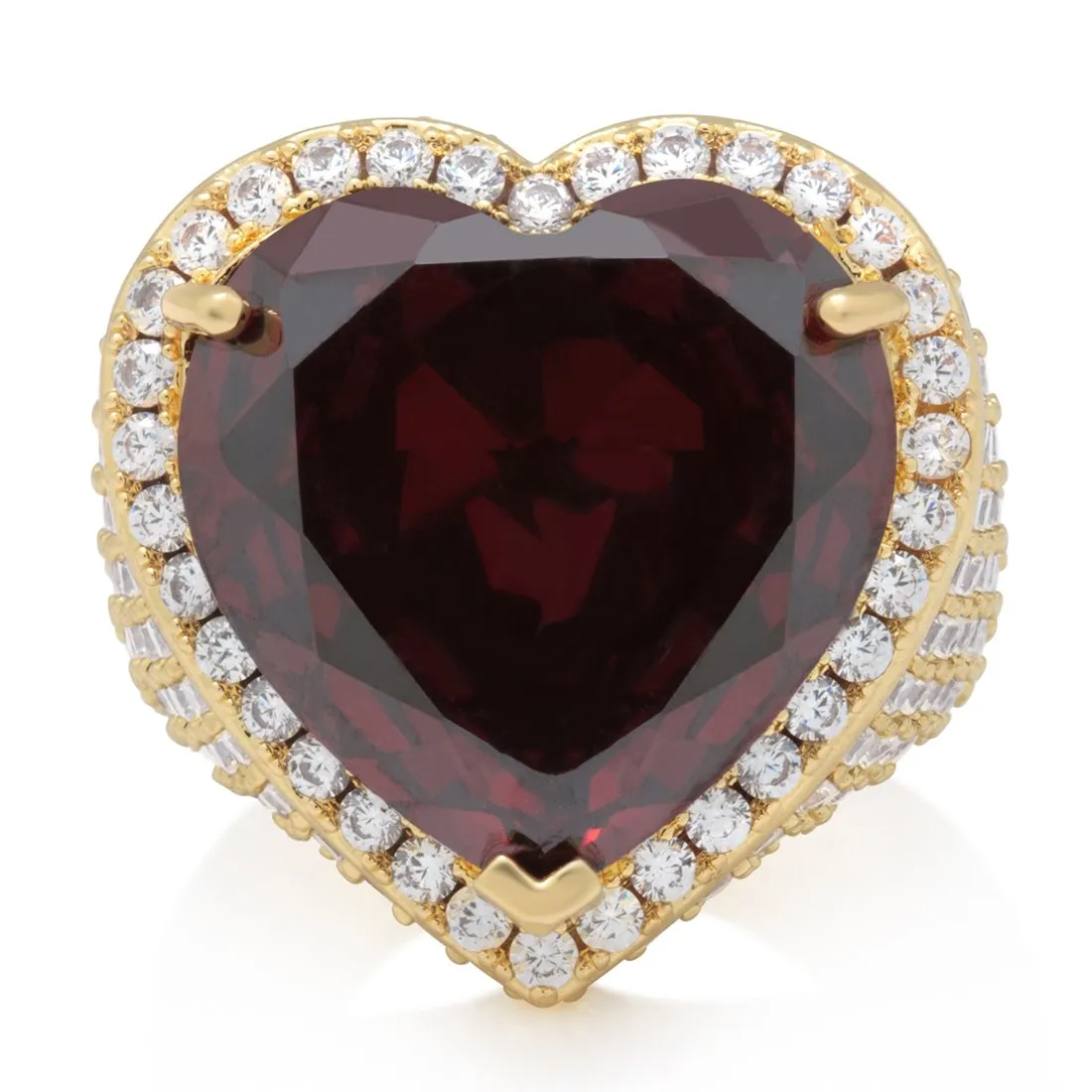 Ruby Heart Ring