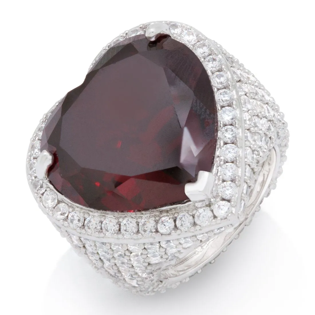 Ruby Heart Ring