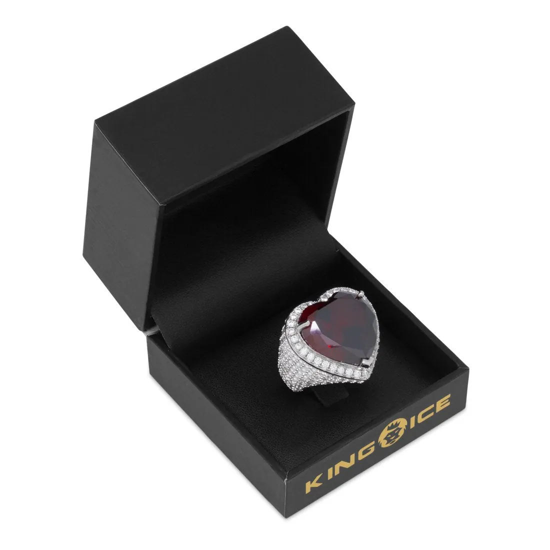 Ruby Heart Ring