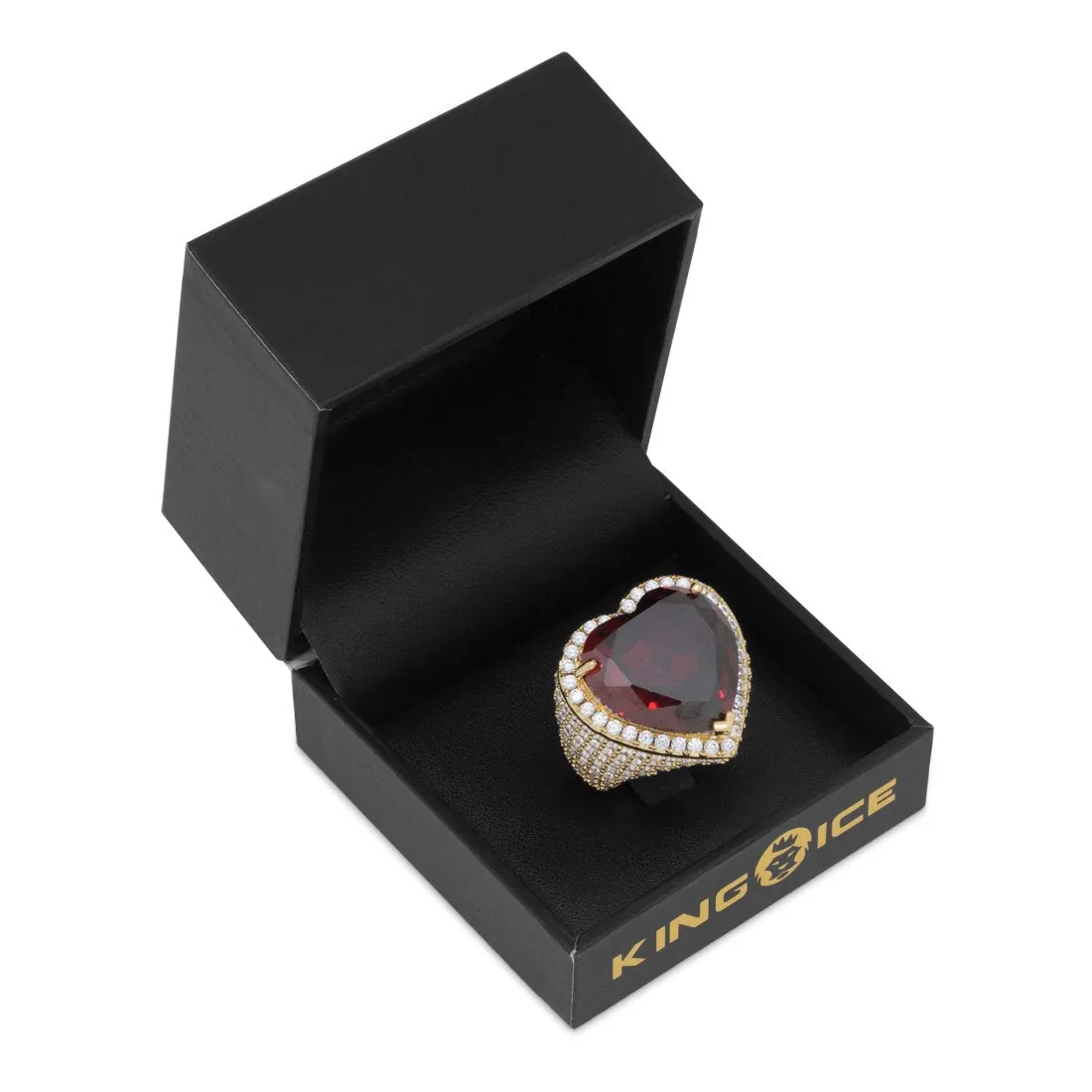 Ruby Heart Ring