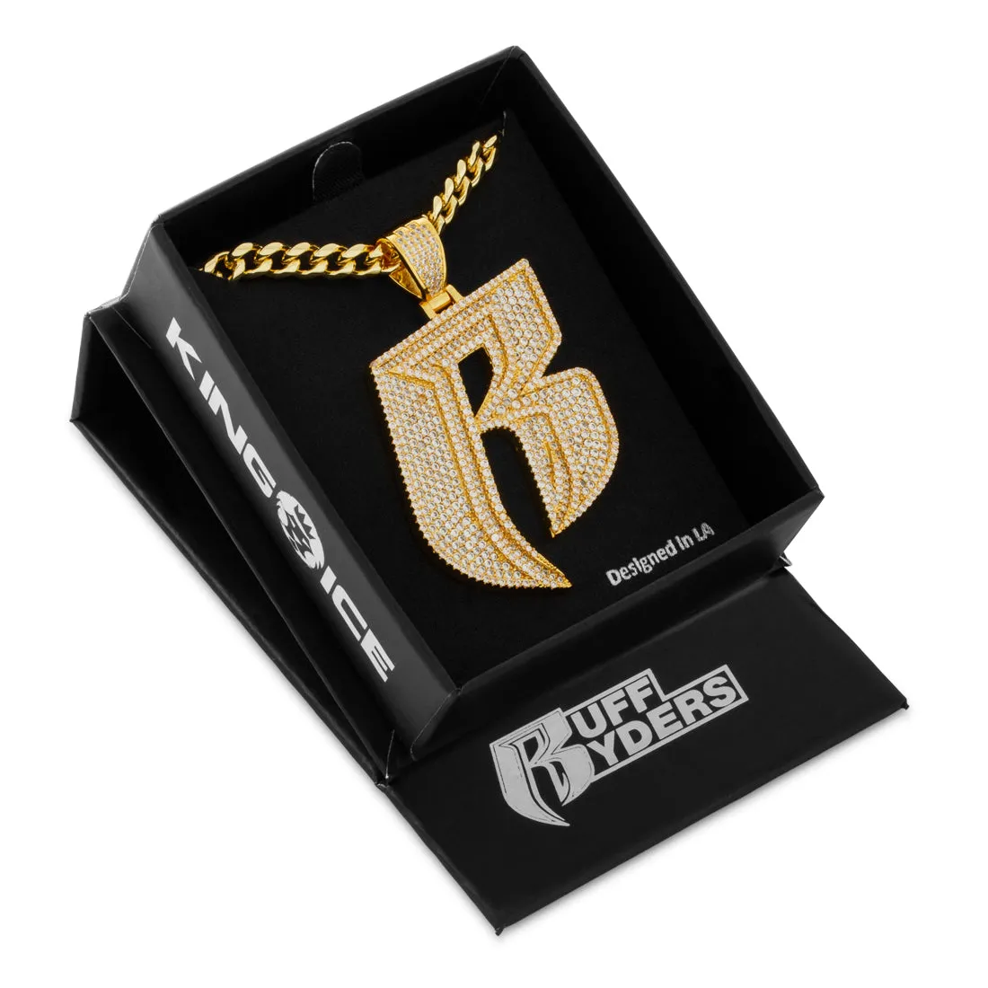 Ruff Ryders Logo Necklace