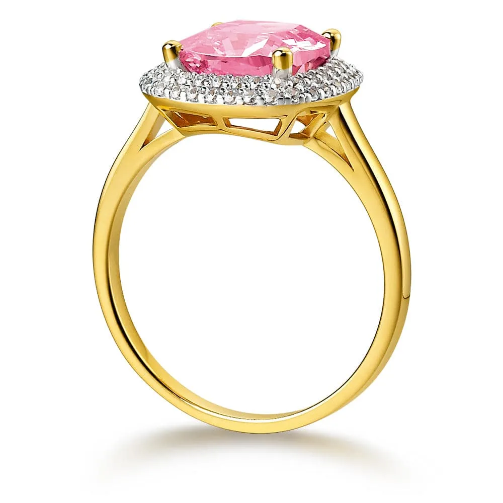 The Pink Josephine Ring