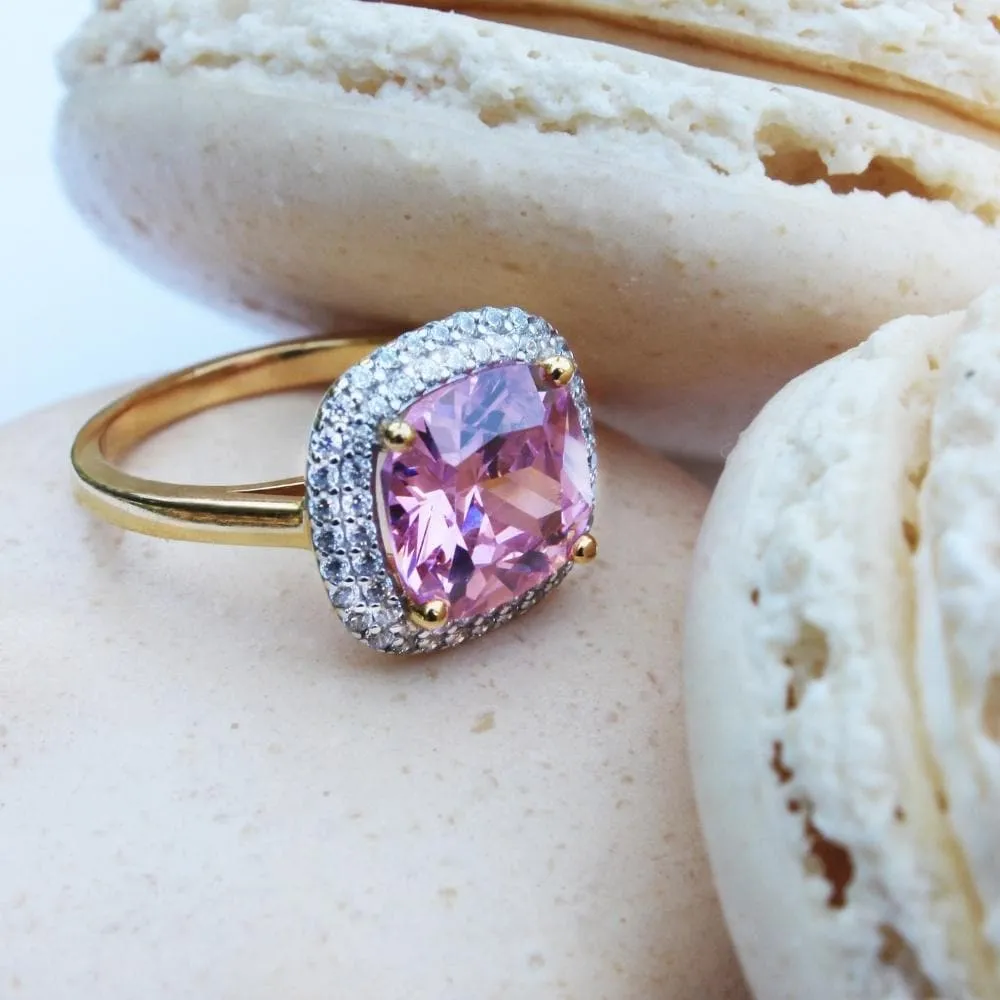 The Pink Josephine Ring