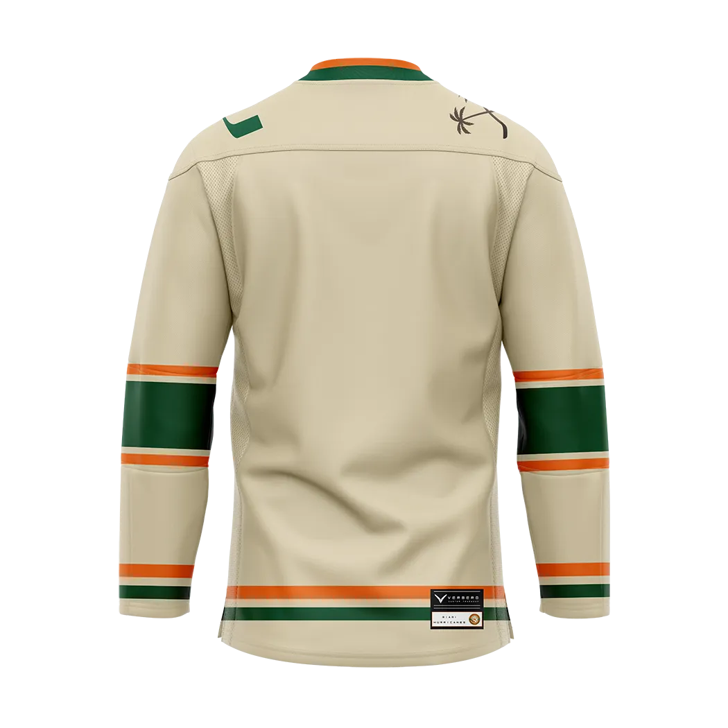 University of Miami Sublimated with Twill Jersey