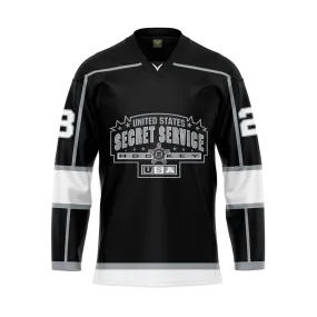 US Secret Service Black Sublimated Jersey