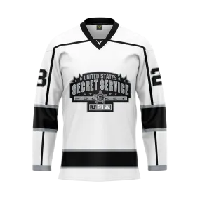 US Secret Service White Sublimated Jersey