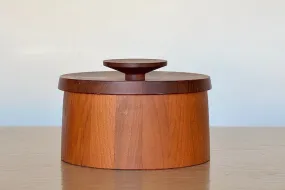 Vintage Dansk Staved Teak Ice Bucket