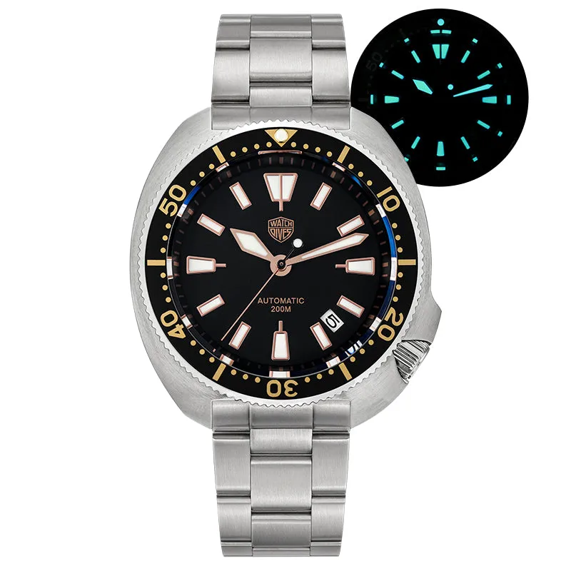 ★Weekly Deals★Watchdives WD6105 Captain Willard 6105 Dive Watch