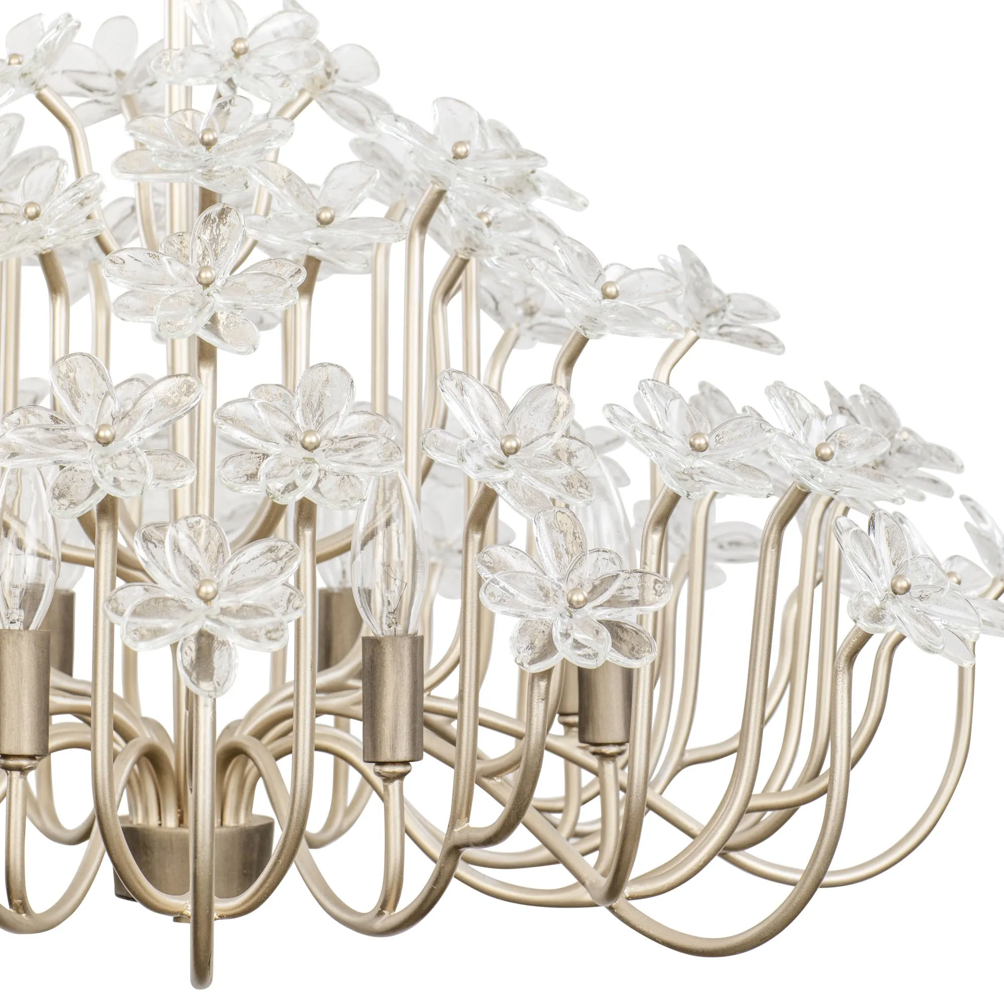 Wildflower 378C08GDAR 8-Light Chandelier - Gold Dust/Artifact