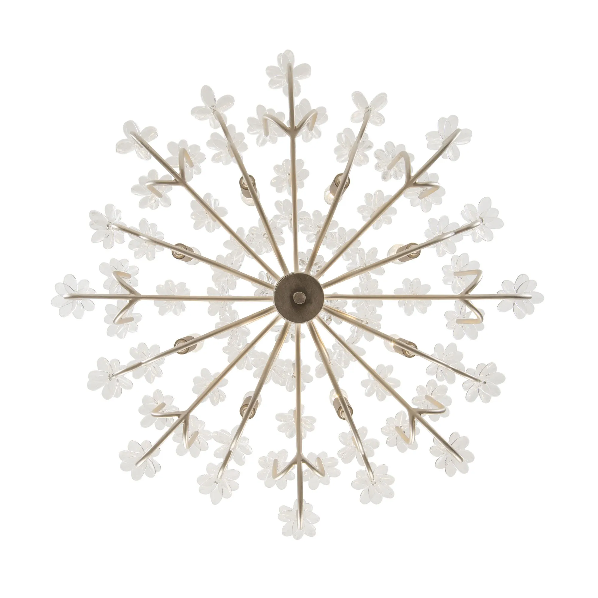 Wildflower 378C08GDAR 8-Light Chandelier - Gold Dust/Artifact