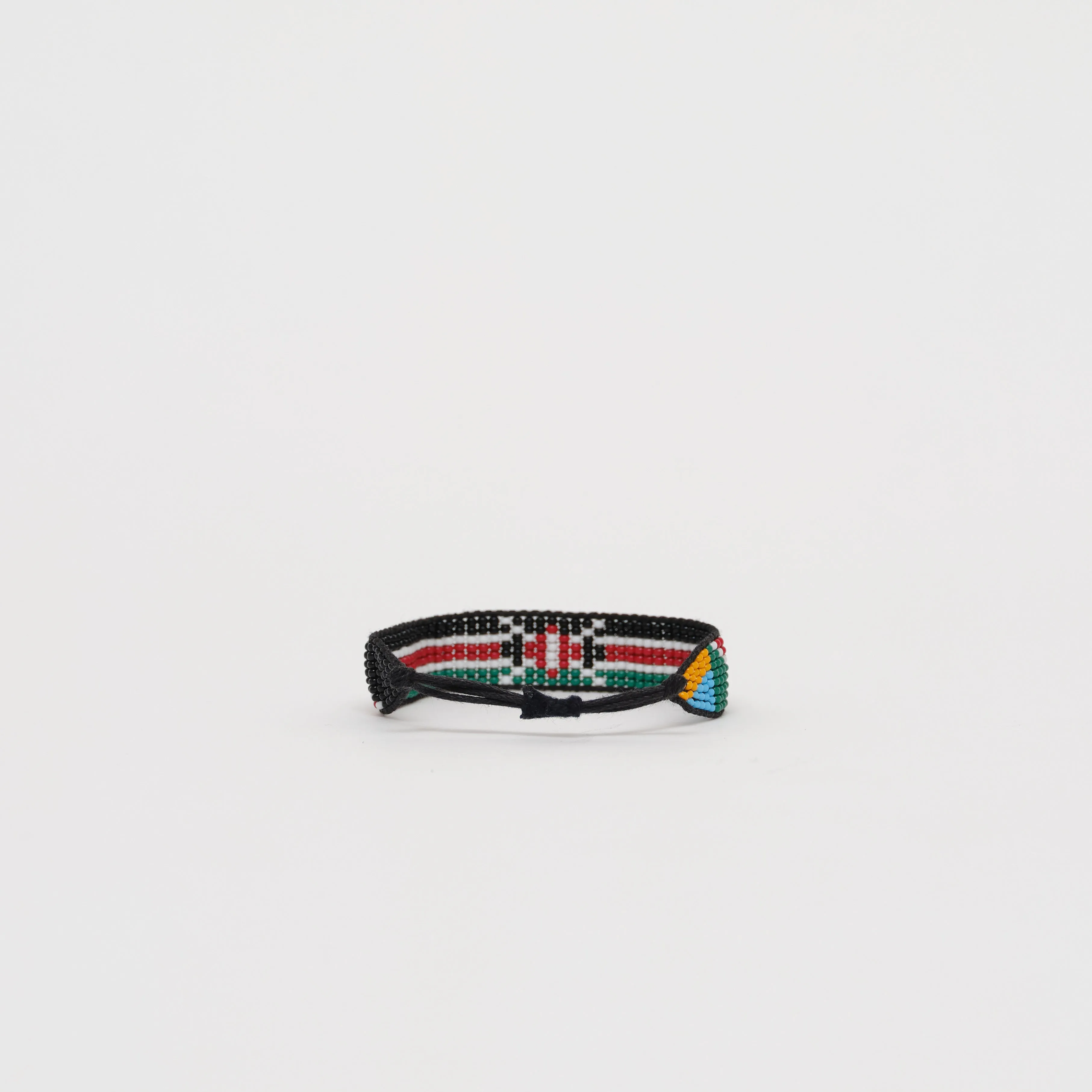 Woven Kenya Flag Bracelet